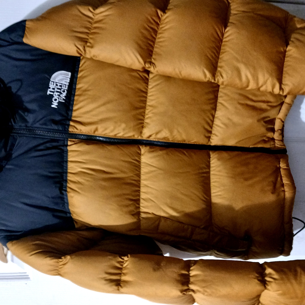 The North Face Brown and Black Puffer Jacket